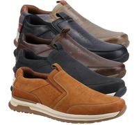 (Brown, 12 (Adults')) Hush Puppies Cole Leather Men's Tan Loafers