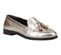Hush Puppies Connie Leather Women's Gold Loafers UK 4