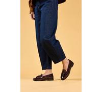 Hush Puppies Connie Tassel Loafer In Aubergine Aubergine