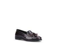 Hush Puppies Connie Tassel Loafer In Aubergine Aubergine 6