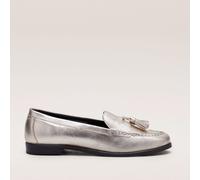 Hush Puppies Women's Connie Tassel Loafer in Cream | Size: 8 Hush Puppies Cream 8