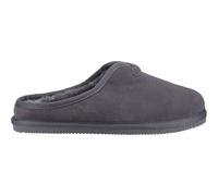 Hush Puppies Conrad Grey Suede Male Classic Mens Slippers