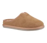 Hush Puppies Conrad Suede Mens Tan Slippers - Size UK 7