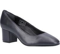 Hush Puppies Court Ladies Shoes Anna Slip On Court Shoe Navy