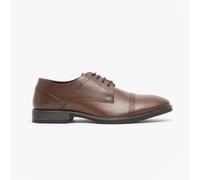 Hush Puppies Men's Craig Luganda Derbys, Brown Brown, 8 UK