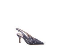 Hush Puppies Women's Dalia Kitten Heel in Navy | Size: 7 Hush Puppies Navy 7