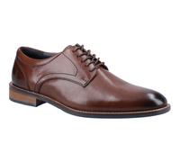 Hush Puppies Damien Lace Up Leather Men's Chocolate Lace-Up Shoes - UK 9 / EU 43 / US 10