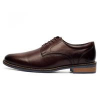 Hush Puppies Damien Lace Up Leather Men's Chocolate Lace-Up Shoes UK 12