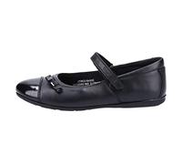Hush Puppies Danielle Girls Bar Shoe Sizes 10-2 - Size 11 Child UK - Black