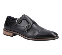 Hush Puppies David Memory Foam Men's | Smart Casual Shoes | Black | UK Size 12