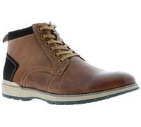 Hush Puppies DEAN Mens Waxy Nubuck Chukka Boots Tan - UK 12