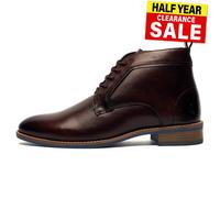 Hush Puppies Declan Lace Leather Men's Brown Boots UK 7