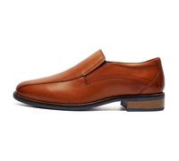 Hush Puppies Donovan Leather Men's Tan Slip-On Shoes - UK 7