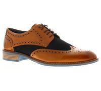 Hush Puppies Dustin Mens Smart Shoes Tan, Brown, 10