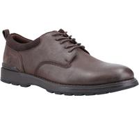 Hush Puppies Dylan Brown Lace Mens Shoes Smooth Leather