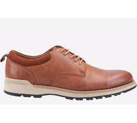 Hush Puppies Dylan Leather Memory Foam Men's Shoes Men's Trainers, Size 10 In Tan