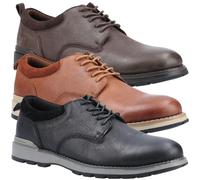 Hush Puppies Men's Dylan Oxford, Brown, 12 UK