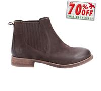 Hush Puppies Female Edith Boot, Brown, 3