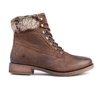 Hush Puppies Effie MEMORY FOAM Boot Womens - Tan Leather - Size UK 8