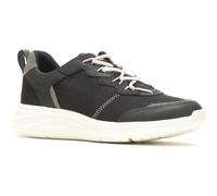 Hush Puppies Women's Sneaker Elevate Bungee Textile Black UK 7