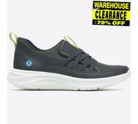 Hush Puppies Trainers Elevate Step In Women's Breathable Leather Slip-On Black