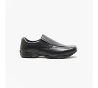 Hush Puppies Elijah Junior School Shoe MEMORY FOAM Boys - Black Leather - Size UK 10 Kids