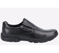 Hush Puppies Elijah Junior School Uniform Shoe, Black, 13 UK Child