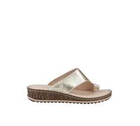 Hush Puppies Elissa Toepost Sandal - Gold, Gold, Size 8, Women Gold
