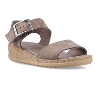 Hush Puppies Ellie Leather Women's Fossil Sandals