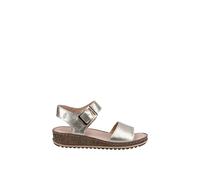 Hush Puppies Ellie Womens LEATHER Fashion Dress Designer Sandals Gold