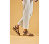 Hush Puppies Ellie Sandal In Taupe Taupe