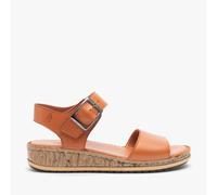 Hush Puppies ELLIE Unisex Adults Comfort Buckle Sandals -Tan
