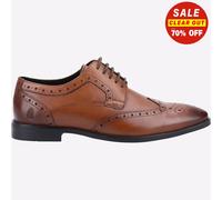 Hush Puppies Tan Elliot Brogue Shoes