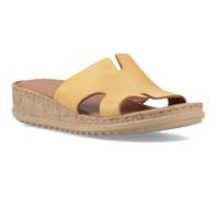 Hush Puppies Eloise Leather Women's Mustard Sandals UK 8