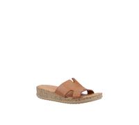 Hush Puppies Female Eloise Mule Sandal, Tan, 8