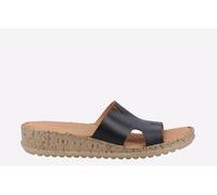 Women's Hush Puppies Eloise Leather Mule Wedge Slip On Sandals Ladies UK 3-8