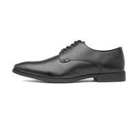 Hush Puppies Mens Ezra Plain Toe Shoes Black 8