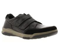 Hush Puppies Men's Fabian Double Strap Shoes, Black, 9