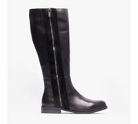 Hush Puppies Womens Faith Memory Foam Calf Boots - Black - Size UK 6