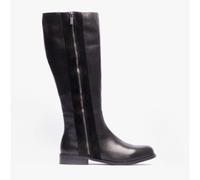 Hush Puppies Womens Faith Memory Foam Calf Boots - Black - Size UK 6