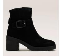 Hush Puppies Fearne Buckle Boot BLACK SIZE 7