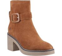 Hush Puppies Fearne Suede Women's Tan Heeled Ankle Boots - UK 4