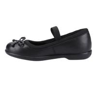 (UK 13, Black) Hush Puppies BETTY JNR Girls Shoes Black