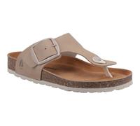 Hush Puppies Sandals Billie Suede Women's Taupe UK 9