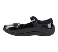 Hush Puppies Female Christina Patent Junior Shoe, Black, 2