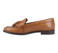 Hush Puppies Connie Leather Women's Tan Loafers UK 7