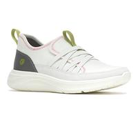 Hush Puppies Female Elevate Step in Trainer, White, 4