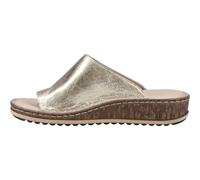 Hush Puppies Female Elissa Toepost Sandal, Gold, 8