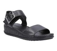 Hush Puppies Female Ellie Sandal, Black, 4