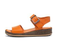 Hush Puppies Female Ellie Sandal, Orange, 7
